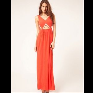 Finders Keepers Revolve Sunset Maxi Dress, Size S